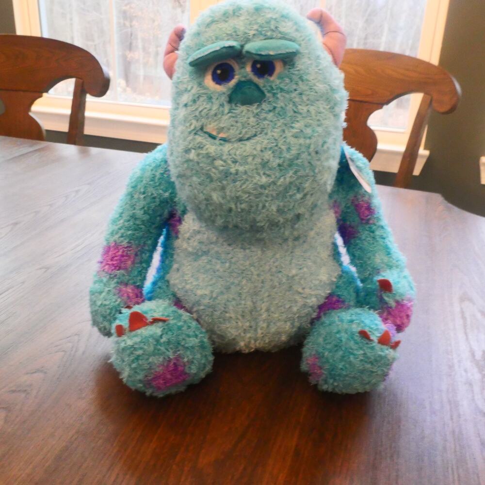 NEW Franco Monsters Inc. Sully Fuzzy Plush Pillow Buddy 2.5 LBS WEIGHTED 12.5" - Picture 3 of 9